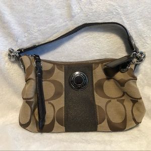 Monogram Coach Crossbody